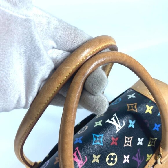 LOUIS VUITTON M40202 MonogramMulticolore BeverlyGM Hand Bag Tote Shoulder Bag - Picture 9 of 16